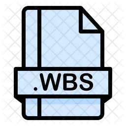 Wbs File  Icon