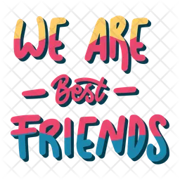 We are best friends  Icon