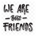 We are best friends  Icon