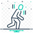 Weak Fatigue Feeble Icon