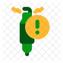 Warning Weak Simple Icon