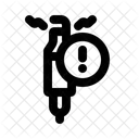 Warning Weak Simple Icon