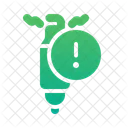 Warning Weak Simple Icon