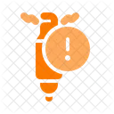 Warning Weak Simple Icon