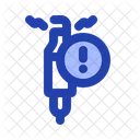 Warning Weak Simple Icon