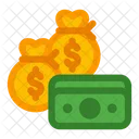 Wealth Money Bags Currency  Icon