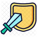 Game Shield Sword Icon