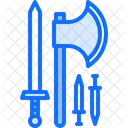 Sword Axe Dagger Icon