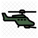 Linear Color Military Soldier Icon