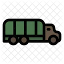 Linear Color Military Soldier Icon