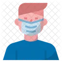 Wear Mask Covid Protection Icon