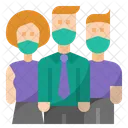 Wear Mask In Public New Normal Protect Icon