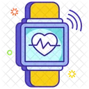 Wearable Tracker Smartwatch Smart Bracelet Icon
