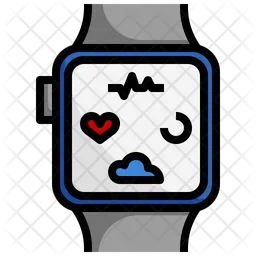 Wearable Tracker  Icon