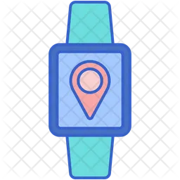 Wearable Tracker  Icon