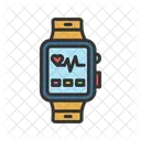 Wearable Watch Watch Wrist Band Icon
