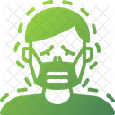 Wearing Face Mask  Icon
