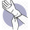 Wearing Hand Gloves  Icon