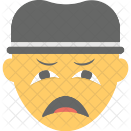 Weary Face Icon