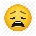 Weary Face Emoji Face Icon