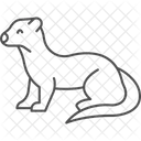 Weasel Animal Wildlife Icon