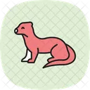 Weasel Animal Wildlife Icon