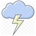 Weather Awesome Lineal Color Icon Icon
