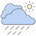 Weather Lineal Color Icon Icon
