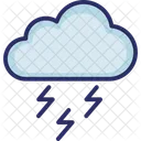 Climate Cloud Thunder Icon