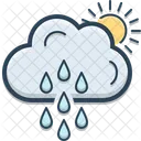 Weather Cloud Rain Icon