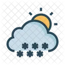 Sun Weather Cloud Icon