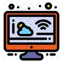 Weather Forecast Cloud Icon