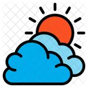 Weather Sun Cloud Icon