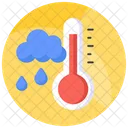 Weather Hot Rainy Icon