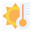 Weather Hot Temprature Icon