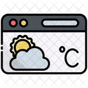 Weather Website Cloud Icon
