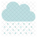 Flat Weather Cloud Icon