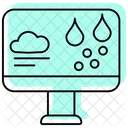 Weather Alert Color Shadow Thinline Icon Icon
