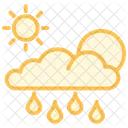 Weather App Duotone Line Icon Icon