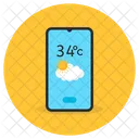 Weather App Weather Forecast Mobile App Icon