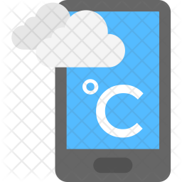 Weather App Icon - Download in Flat Style