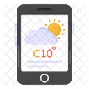 Mobile Application Weather Application Forecast Application Icon