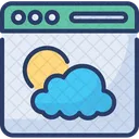 Weather Browser Internet Streamline Icon