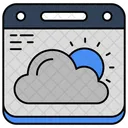 Weather Calendar Daybook Datebook Icon