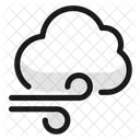 Weather Cloud Wind Streamline Ultimate Icon