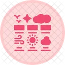 Weather Forecast Meteorological Prediction Forecasting Weather Icon