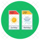 Weather Forecast Meteorology Weather Prediction Icon