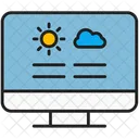 Weather Forecast Cloud Icon