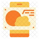 Forecast Sun Travel Icon