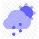 Weather Cloud Snowy Icon